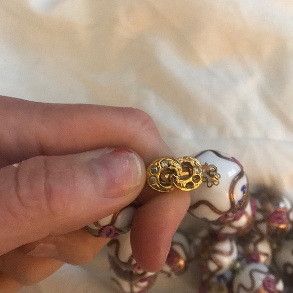 Vintage Venetian Murano Glass Bead Necklace - Picture 3 of 4